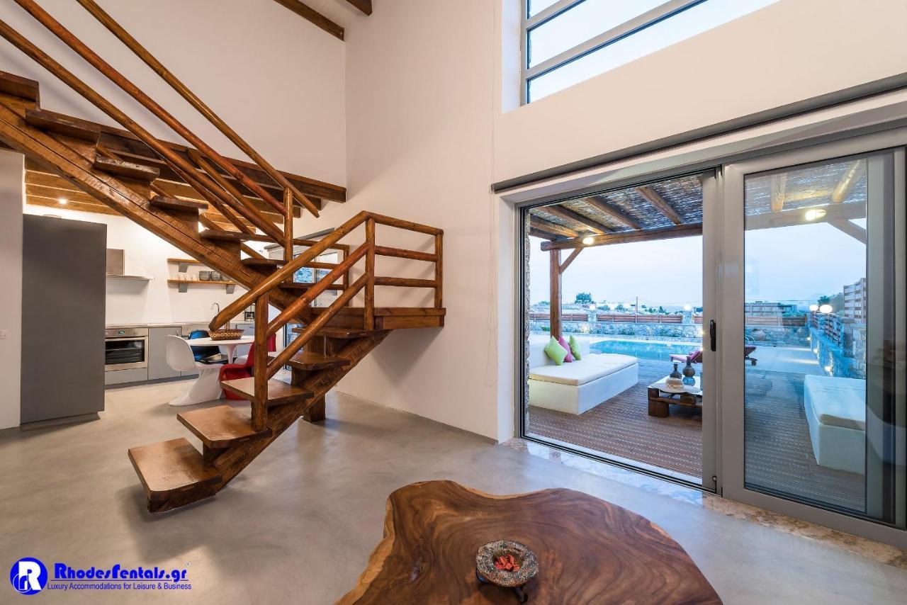 Lindos Seastone Villas Lárdosz Kültér fotó