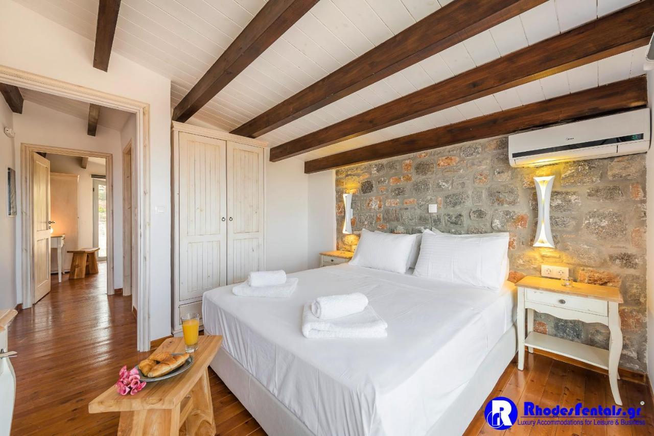 Lindos Seastone Villas Lárdosz Kültér fotó