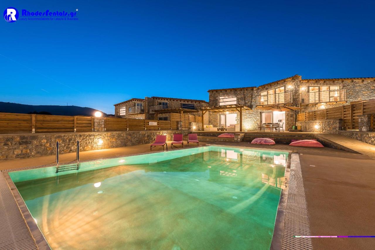Lindos Seastone Villas Lárdosz Kültér fotó