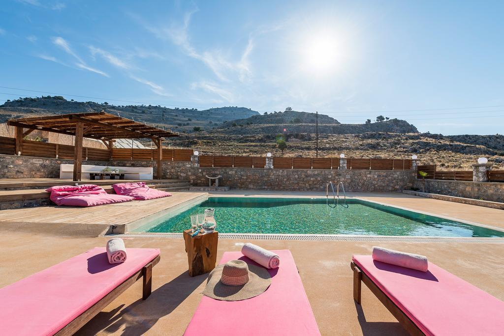 Lindos Seastone Villas Lárdosz Kültér fotó