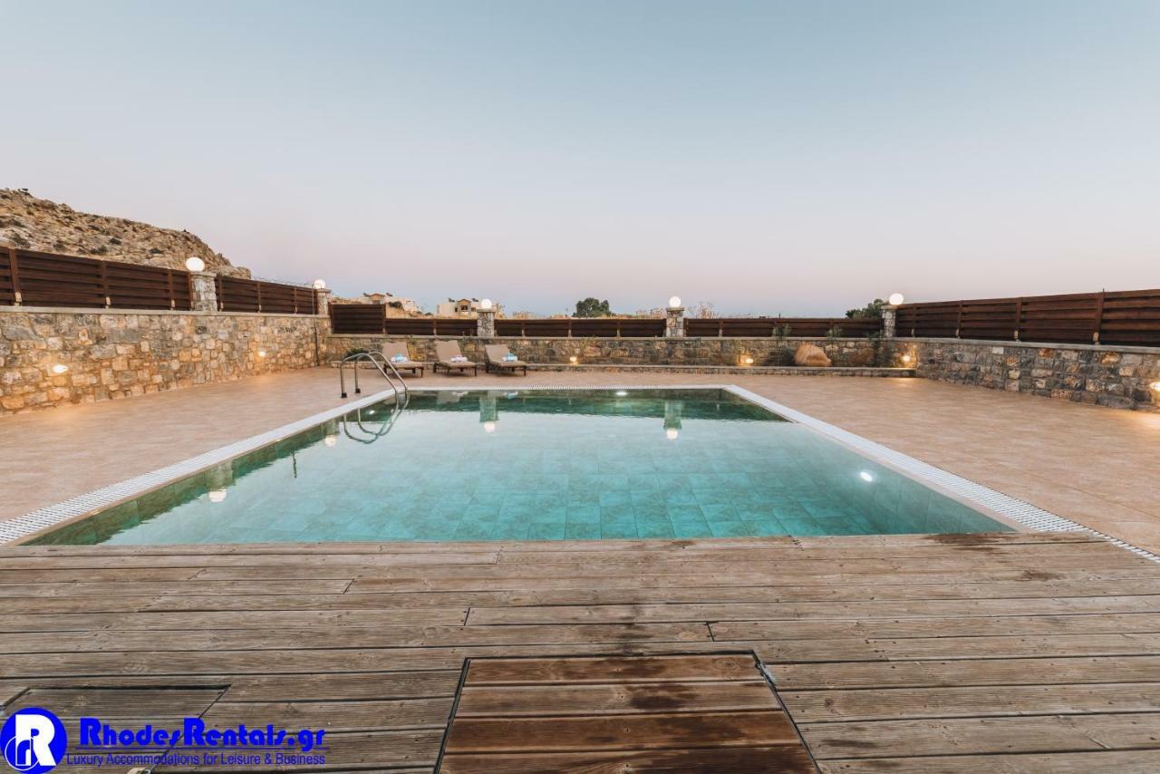 Lindos Seastone Villas Lárdosz Kültér fotó