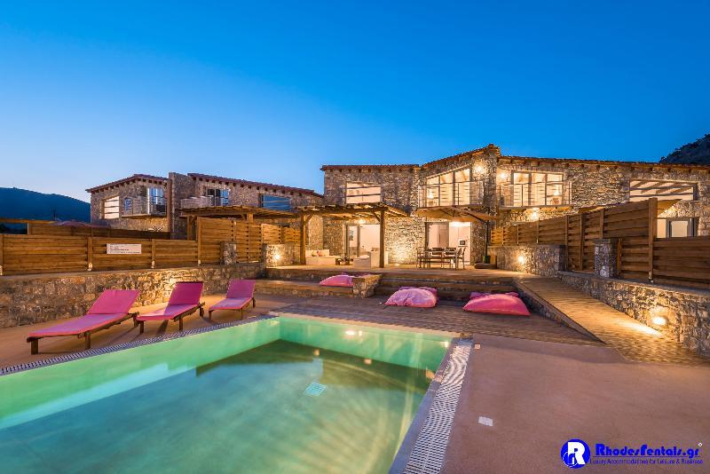 Lindos Seastone Villas Lárdosz Kültér fotó